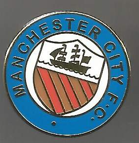 Badge Manchester City FC OLD LOGO 1970-72